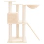 Rascador para gatos con postes de sisal color crema 83 cm de vidaXL, Mobiliario para gatos - Ref: Foro24-171651, Precio: 46,8...