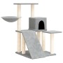 Rascador para gatos con postes de sisal gris claro 82 cm de vidaXL, Mobiliario para gatos - Ref: Foro24-171661, Precio: 50,26...