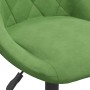 Sillas de comedor giratorias 2 unidades terciopelo verde claro en Sillas de comedor | Comprar online en Foru.es