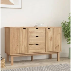 OTTA sideboard solid pine wood 113.5x43x73 cm by vidaXL, Sideboards - Ref: Foro24-348591, Price: 159,48 €, Discount: %