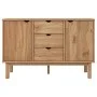 OTTA sideboard solid pine wood 113.5x43x73 cm by vidaXL, Sideboards - Ref: Foro24-348591, Price: 159,48 €, Discount: %