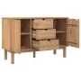 OTTA sideboard solid pine wood 113.5x43x73 cm by vidaXL, Sideboards - Ref: Foro24-348591, Price: 159,48 €, Discount: %