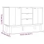 OTTA sideboard solid pine wood 113.5x43x73 cm by vidaXL, Sideboards - Ref: Foro24-348591, Price: 159,48 €, Discount: %