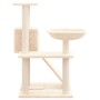 Rascador para gatos con postes de sisal color crema 82 cm de vidaXL, Mobiliario para gatos - Ref: Foro24-171666, Precio: 53,8...