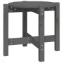 Mesa de centro de madera maciza de pino gris Ø52,5x45 cm de vidaXL, Mesas de centro - Ref: Foro24-822309, Precio: 28,70 €, De...
