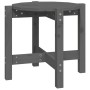 Mesa de centro de madera maciza de pino gris Ø52,5x45 cm de vidaXL, Mesas de centro - Ref: Foro24-822309, Precio: 28,70 €, De...