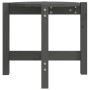 Mesa de centro de madera maciza de pino gris Ø52,5x45 cm de vidaXL, Mesas de centro - Ref: Foro24-822309, Precio: 28,70 €, De...