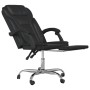 Silla de oficina reclinable cuero sintético negro de vidaXL, Sillas de oficina - Ref: Foro24-349697, Precio: 116,87 €, Descue...