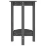 Mesa de centro de madera maciza de pino gris Ø40x60 cm de vidaXL, Mesas de centro - Ref: Foro24-822359, Precio: 45,56 €, Desc...