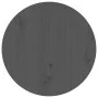 Mesa de centro de madera maciza de pino gris Ø40x60 cm de vidaXL, Mesas de centro - Ref: Foro24-822359, Precio: 45,56 €, Desc...