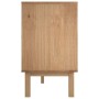 Aparador OTTA madera maciza pino marrón y gris 113,5x43x73 cm de vidaXL, Aparadores - Ref: Foro24-348592, Precio: 167,65 €, D...