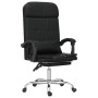 Silla de oficina reclinable masaje cuero sintético negro de vidaXL, Sillas de oficina - Ref: Foro24-349707, Precio: 114,28 €,...