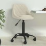 Silla de comedor de terciopelo crema en Sillas de comedor | Comprar online en Foru.es