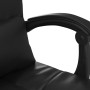 Silla de oficina reclinable masaje cuero sintético negro de vidaXL, Sillas de oficina - Ref: Foro24-349707, Precio: 114,28 €,...