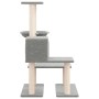 Rascador para gatos con postes de sisal gris claro 94,5 cm de vidaXL, Mobiliario para gatos - Ref: Foro24-171640, Precio: 45,...