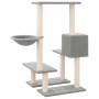 Rascador para gatos con postes de sisal gris claro 94,5 cm de vidaXL, Mobiliario para gatos - Ref: Foro24-171640, Precio: 45,...