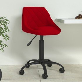 Silla de comedor terciopelo rojo tinto en Sillas de comedor | Comprar online en Foru.es