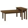 Juego de mesas de centro 2 pzas madera maciza pino marrón miel de vidaXL, Mesas de centro - Ref: Foro24-822365, Precio: 69,74...