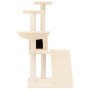 Rascador para gatos con postes de sisal crema 94 cm de vidaXL, Mobiliario para gatos - Ref: Foro24-171702, Precio: 49,84 €, D...