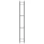 Leñero de acero negro mate 80x28x222 cm de vidaXL, Bolsas y soportes de leña - Ref: Foro24-350309, Precio: 54,66 €, Descuento: %