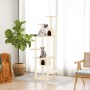 Rascador para gatos con postes de sisal crema 176 cm de vidaXL, Mobiliario para gatos - Ref: Foro24-171687, Precio: 70,76 €, ...
