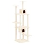 Rascador para gatos con postes de sisal crema 176 cm de vidaXL, Mobiliario para gatos - Ref: Foro24-171687, Precio: 70,76 €, ...