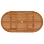 Juego de comedor para jardín 5 pzas madera maciza de eucalipto de vidaXL, Conjuntos de jardín - Ref: Foro24-3087341, Precio: ...