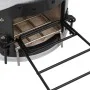 Hornillo de leña para camping acero plateado 45x25x26 cm de vidaXL, Chimeneas - Ref: Foro24-319438, Precio: 83,62 €, Descuent...