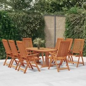 Sillas de jardín plegables 8 uds madera maciza de eucalipto de vidaXL, Sillas de jardín - Ref: Foro24-3087346, Precio: 572,29...