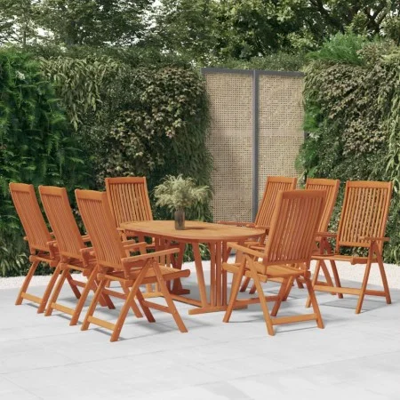 Sillas de jardín plegables 8 uds madera maciza de eucalipto de vidaXL, Sillas de jardín - Ref: Foro24-3087346, Precio: 572,29...