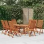 Sillas de jardín plegables 8 uds madera maciza de eucalipto de vidaXL, Sillas de jardín - Ref: Foro24-3087346, Precio: 572,29...