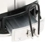 Cocina leña ventilador USB acero inoxidable plata 35,5x26x28 cm de vidaXL, Chimeneas - Ref: Foro24-319443, Precio: 134,60 €, ...