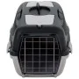 Transportín de mascotas PP gris y negro 55x36x35 cm de vidaXL, Transportines y cajas para mascotas - Ref: Foro24-171797, Prec...