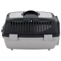 Pet carrier in gray and black polypropylene 55x36x35 cm by vidaXL, Pet carriers and boxes - Ref: Foro24-171797, Price: 42,41 ...