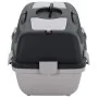 Transportín de mascotas PP gris y negro 55x36x35 cm de vidaXL, Transportines y cajas para mascotas - Ref: Foro24-171797, Prec...
