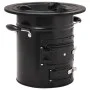 Cocina de leña para camping acero negro 50x33,5x30,5 cm de vidaXL, Chimeneas - Ref: Foro24-319441, Precio: 148,43 €, Descuent...