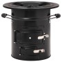 Cocina de leña para camping acero negro 50x33,5x30,5 cm de vidaXL, Chimeneas - Ref: Foro24-319441, Precio: 151,90 €, Descuent...
