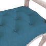 Banco de terciopelo azul 110x45x60 cm de vidaXL, Bancos - Ref: Foro24-344438, Precio: 129,43 €, Descuento: %