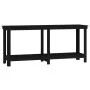 Solid black pine wood workbench 180x50x80 cm by vidaXL, Work tables - Ref: Foro24-822515, Price: 186,80 €, Discount: %