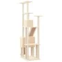 Rascador para gatos con postes de sisal crema 190 cm de vidaXL, Mobiliario para gatos - Ref: Foro24-171648, Precio: 103,41 €,...