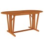 Juego de comedor para jardín 7 pzas madera maciza de eucalipto de vidaXL, Conjuntos de jardín - Ref: Foro24-3087339, Precio: ...