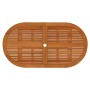 Juego de comedor para jardín 7 pzas madera maciza de eucalipto de vidaXL, Conjuntos de jardín - Ref: Foro24-3087339, Precio: ...
