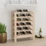 Solid pine wood bottle rack 65x29x112 cm by vidaXL, Wine racks - Ref: Foro24-822556, Price: 52,47 €, Discount: %