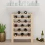 Solid pine wood bottle rack 65x29x112 cm by vidaXL, Wine racks - Ref: Foro24-822556, Price: 52,47 €, Discount: %