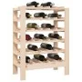 Solid pine wood bottle rack 65x29x112 cm by vidaXL, Wine racks - Ref: Foro24-822556, Price: 52,47 €, Discount: %