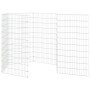 Jaula para conejos 6 paneles hierro galvanizado 54x100 cm de vidaXL, Jaulas y habitáculos para animales pequeños - Ref: Foro2...