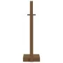 Soporte para leña madera maciza pino marrón miel 33,5x30x110 cm de vidaXL, Bolsas y soportes de leña - Ref: Foro24-822619, Pr...