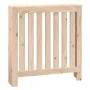 Cubierta de radiador madera maciza de pino 79,5x19x84 cm de vidaXL, Accesorios para radiadores de calefacción - Ref: Foro24-8...