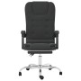 Silla de oficina reclinable masaje cuero sintético negro de vidaXL, Sillas de oficina - Ref: Foro24-349667, Precio: 120,77 €,...