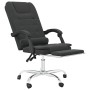Silla de oficina reclinable masaje cuero sintético negro de vidaXL, Sillas de oficina - Ref: Foro24-349667, Precio: 120,77 €,...